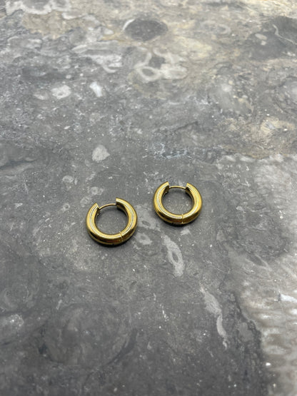 Cirkeline Lille Rund Hoops Ørering